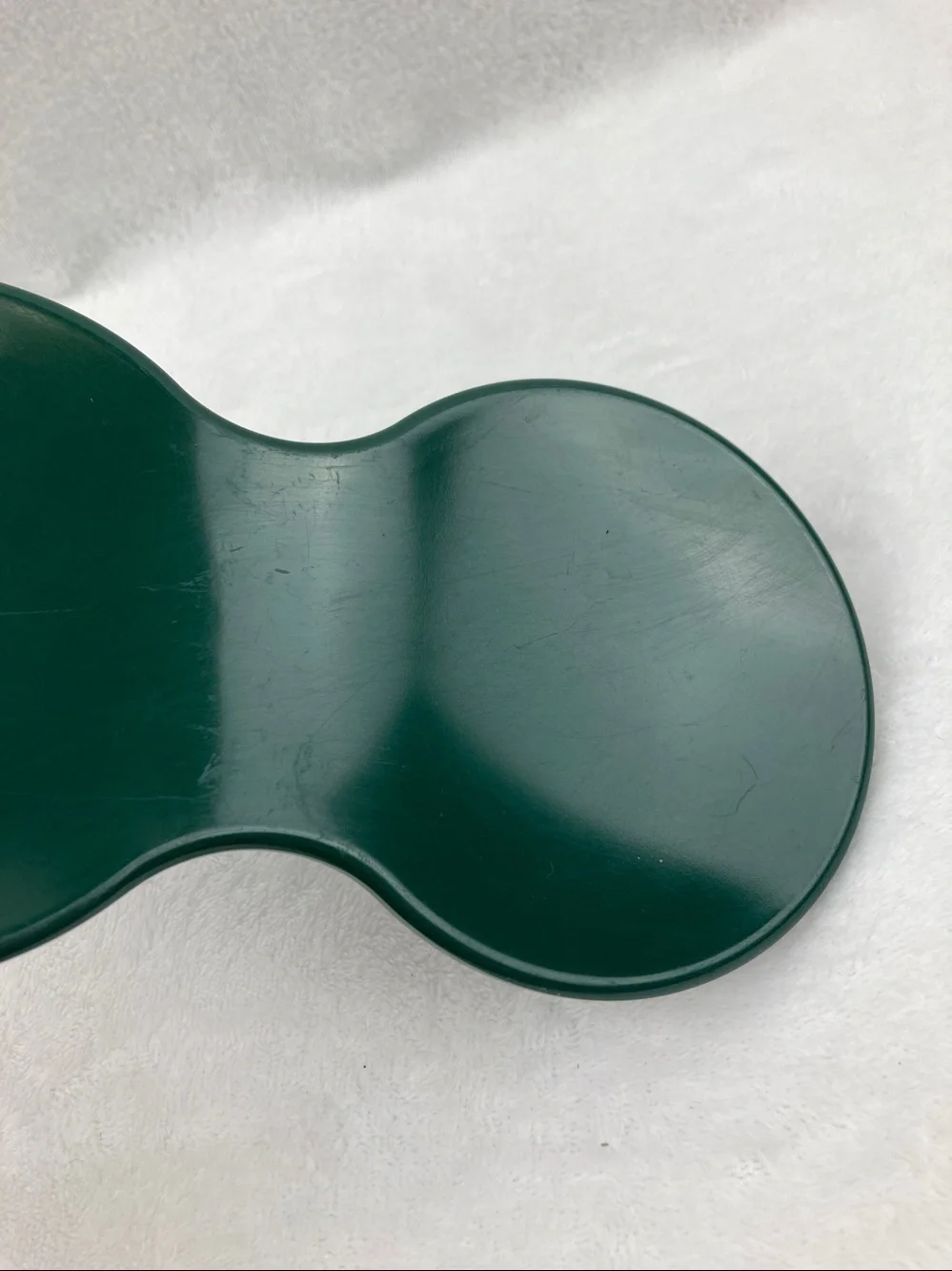 Vintage Tupperware Spoonz Hunter Green Double Spoon Rest Holder 2763A-10